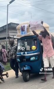 Casket Protest